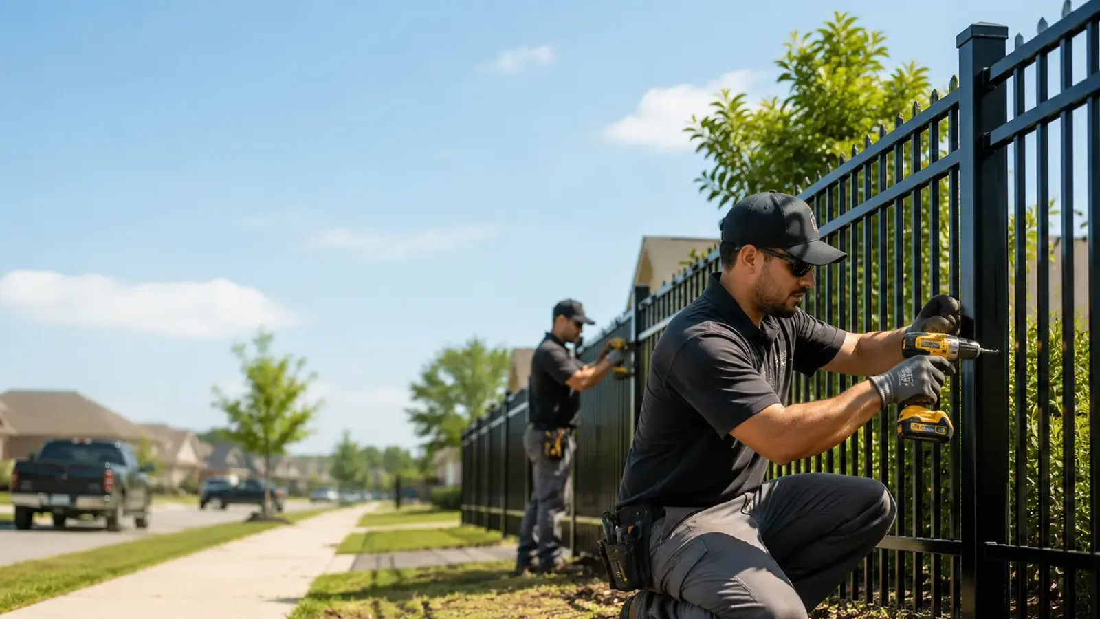 Metal Fence Installation in Bronson, MI